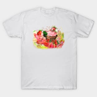 Strawberry Love For Ever 02 T-Shirt